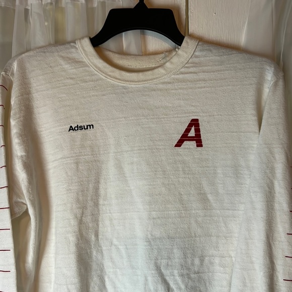 ADSUM Other - ADSUM Cotton Stripe Long Sleeves TEE Men’s Small T-shirt Made In Japan
